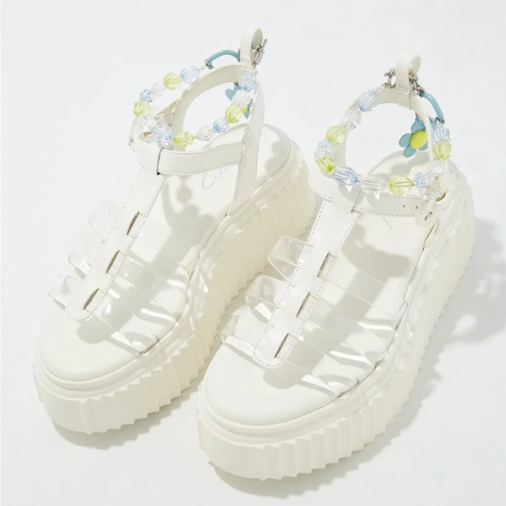 NEW SAM EDELMAN Circus NY Women's Ester Fisherman Sandal size 7.5 - Picture 2 of 4
